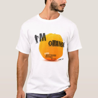 Camiseta Soy anaranjado