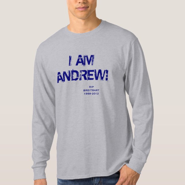 CAMISETA ¡SOY ANDREW BREITBART! (Anverso)