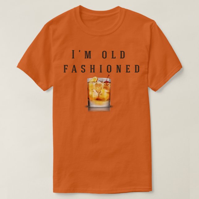 Camiseta Soy anticuado 1 (Diseño del anverso)