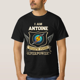 Camiseta Soy ANTOINE ¿Cuál es tu superpoder