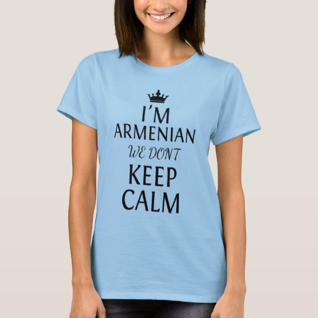Camiseta soy armenio (Anverso)
