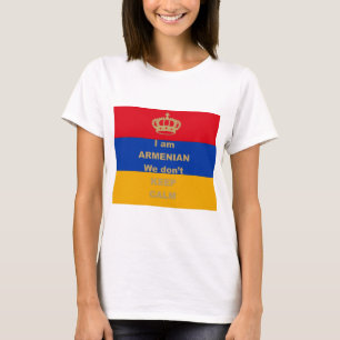 Camiseta Soy armenio - no guardamos calma