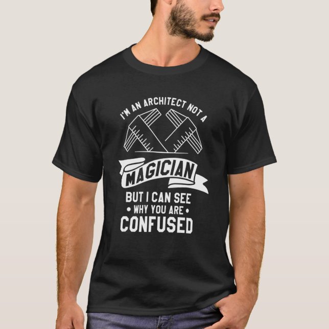 Camiseta Soy arquitecta, no mago (Anverso)