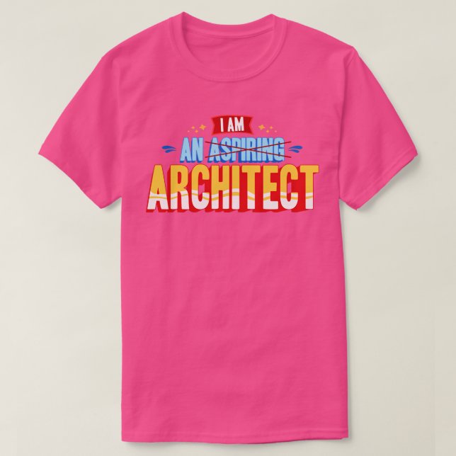 Camiseta Soy Arquitecto (Diseño del anverso)