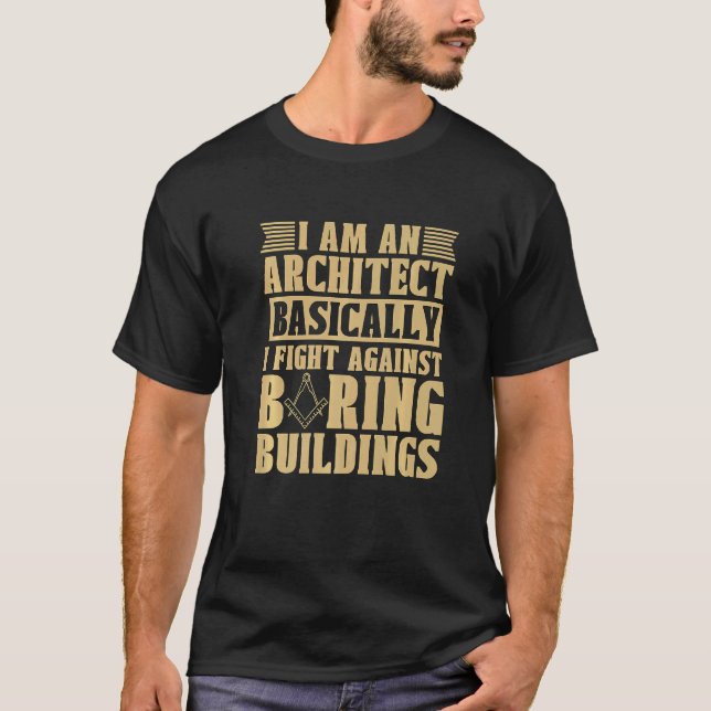 Camiseta Soy Arquitecto Básicamente Construyendo Arquitectu (Anverso)