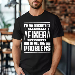 Camiseta Soy Arquitecto Fijador De Todos Los Problemas Vint