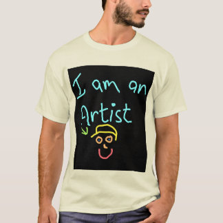 Camiseta ¡Soy artista, brillante y tardío en alquilar!