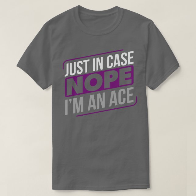 Camiseta Soy asexual y LGBTIA (Diseño del anverso)
