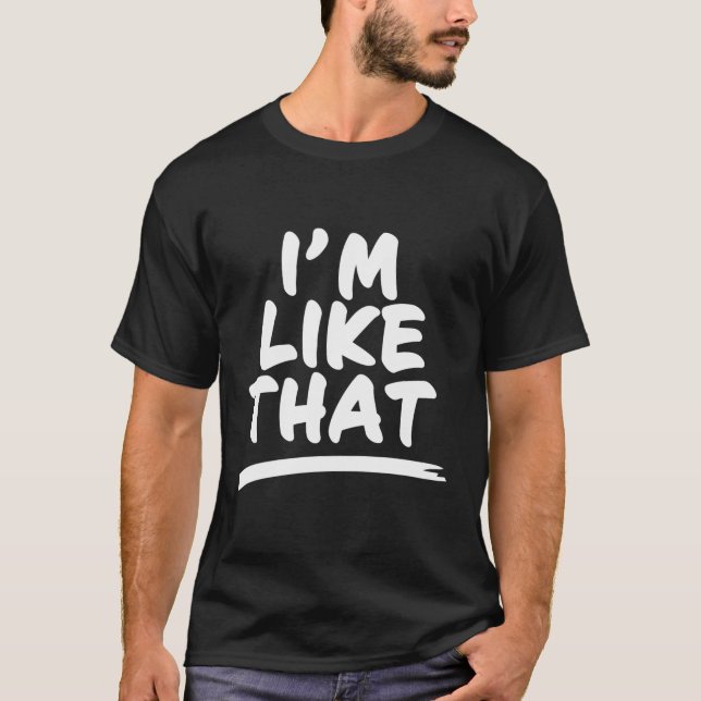 Camiseta Soy Así (Anverso)