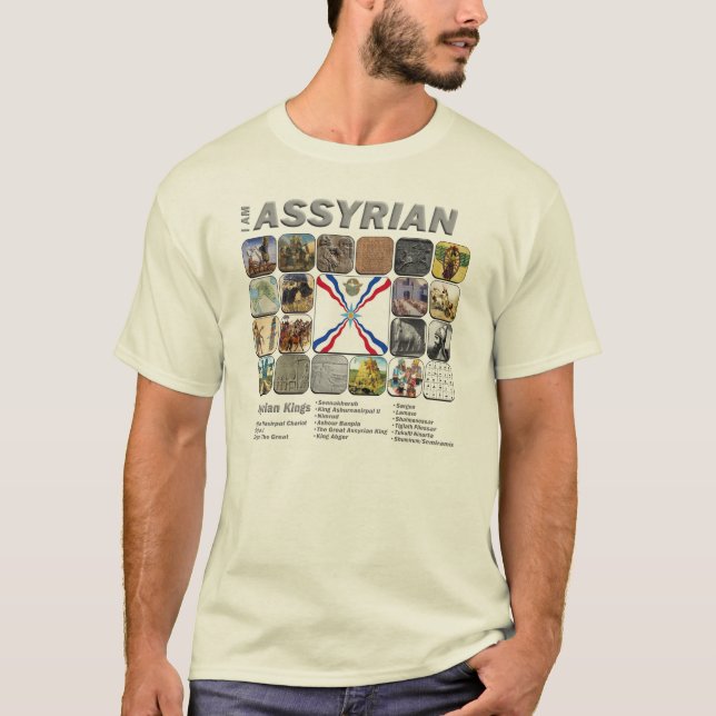 Camiseta Soy asirio (Anverso)