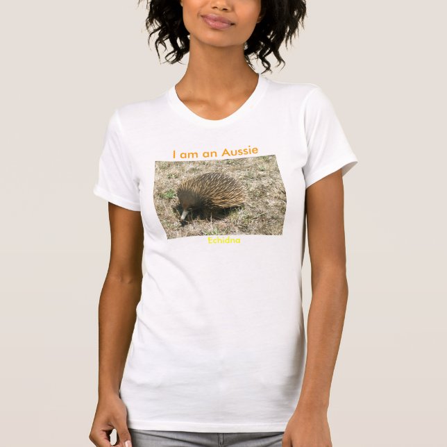 Camiseta Soy Aussie, Echidna (Anverso)