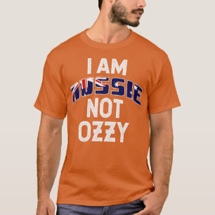 Camiseta Soy australiano, no Ozzy divertido diseño