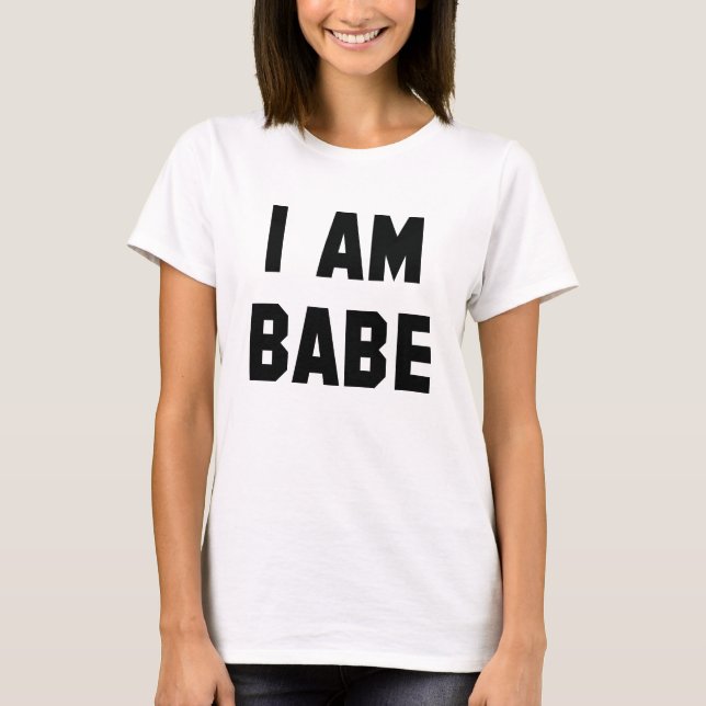 Camiseta Soy Babe (Anverso)