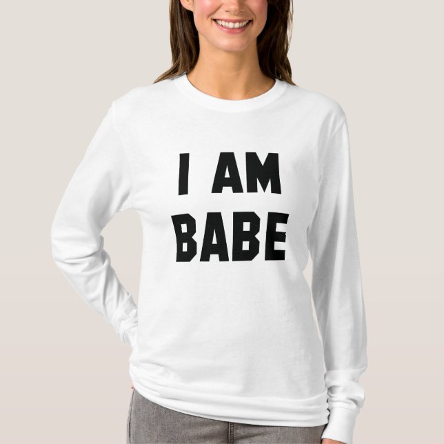 Camiseta Soy Babe (Anverso)