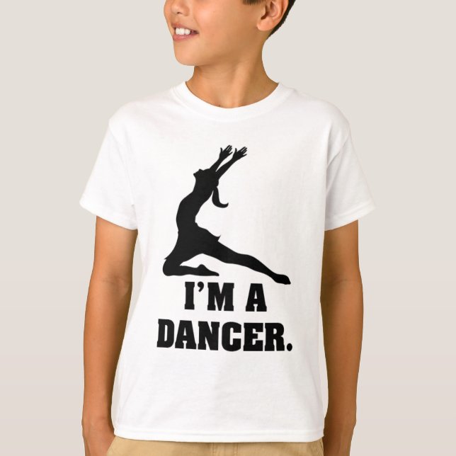 Camiseta Soy bailarín (Anverso)