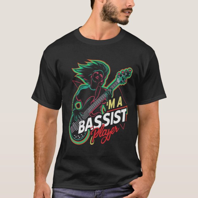 Camiseta soy bajista (Anverso)