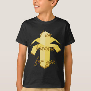 Camiseta Soy bananas para ti diseño de frutas divertidos y