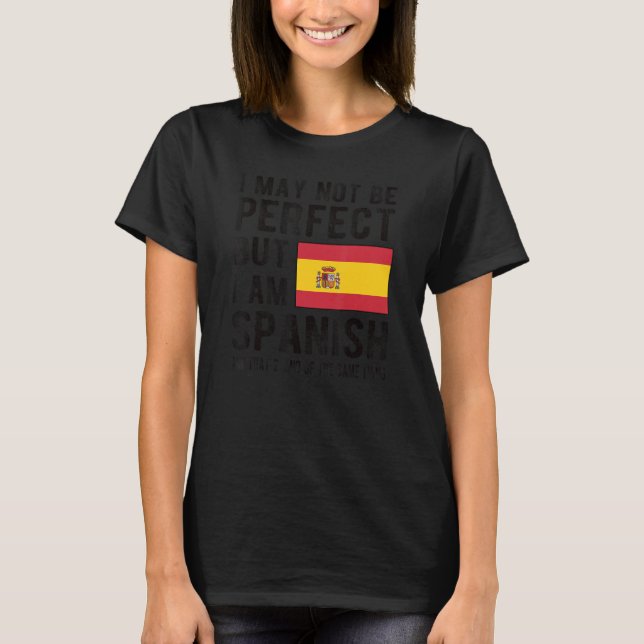 Camiseta Soy bandera española, España, patrimonio de la hum (Anverso)