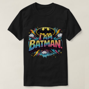 Camiseta Soy Batman Icono Caballero Oscuro Superhéroe