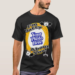 Camiseta Soy Batty About You Crazy Eyes Photo Black