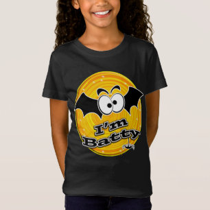 Camiseta Soy Batty Naranja y Yellow Swirl