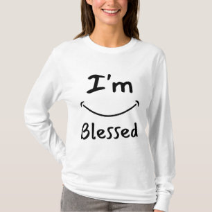 Camiseta Soy bendita sonrisa bíblica femenina