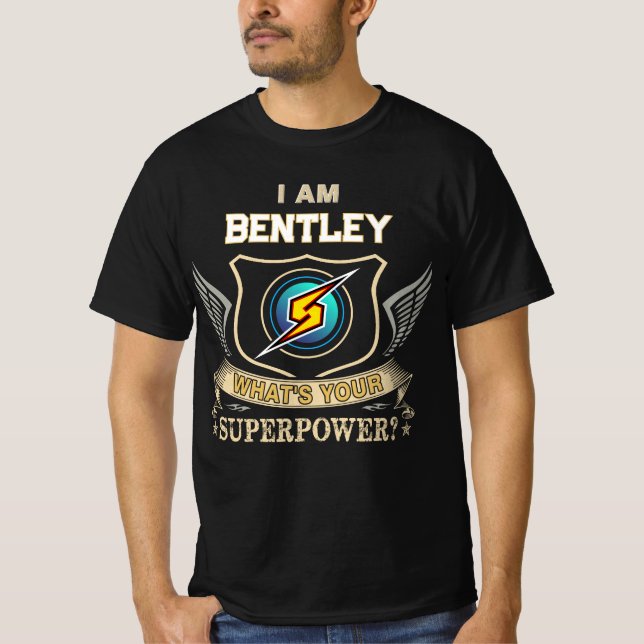Camiseta Soy BENTLEY ¿Cuál es tu Superpoder (Anverso)