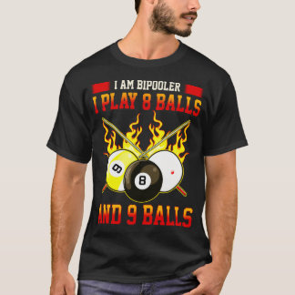Camiseta Soy billares divertidos de las bolas del juego 8 -