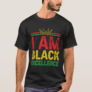 Camiseta Soy Black Excellence History Month Confidence Kin