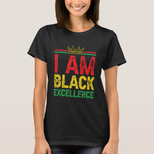 Camiseta Soy Black Excellence History Month Confidence Kin