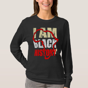 Camiseta Soy Black History D S T Vintage Black History Mon