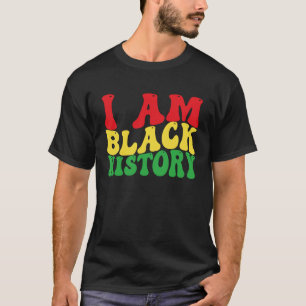 Camiseta Soy Black History Groovy Retro Vintage Black Hist