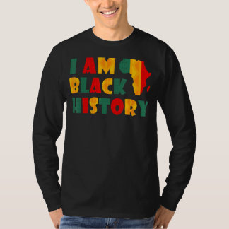 Camiseta Soy Black History Month Afro-American Black Histo