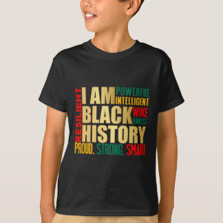 Camiseta Soy Black History Month American African Pride Ce