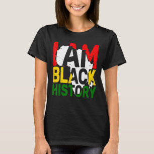 Camiseta Soy Black History Month American Melanin BLM Afri