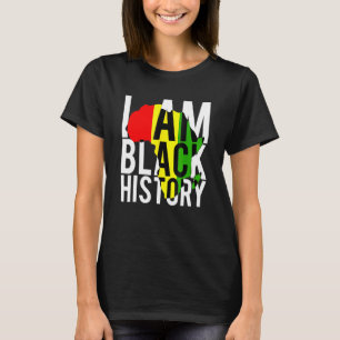 Camiseta Soy Black History Orgullo Black History Mes Hombre