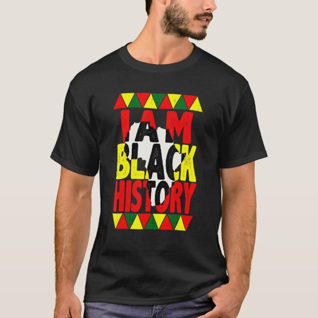 Camiseta Soy Black History Pride Black History Month Afric (Anverso)