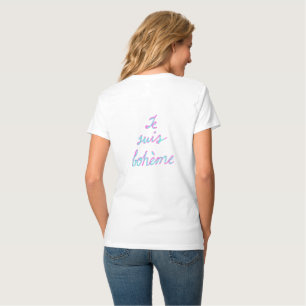 Camiseta soy bohemio