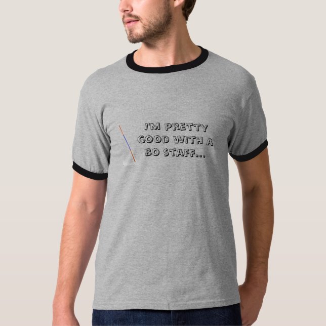 Camiseta ¡Soy bueno bonito con un personal de BO! (Anverso)