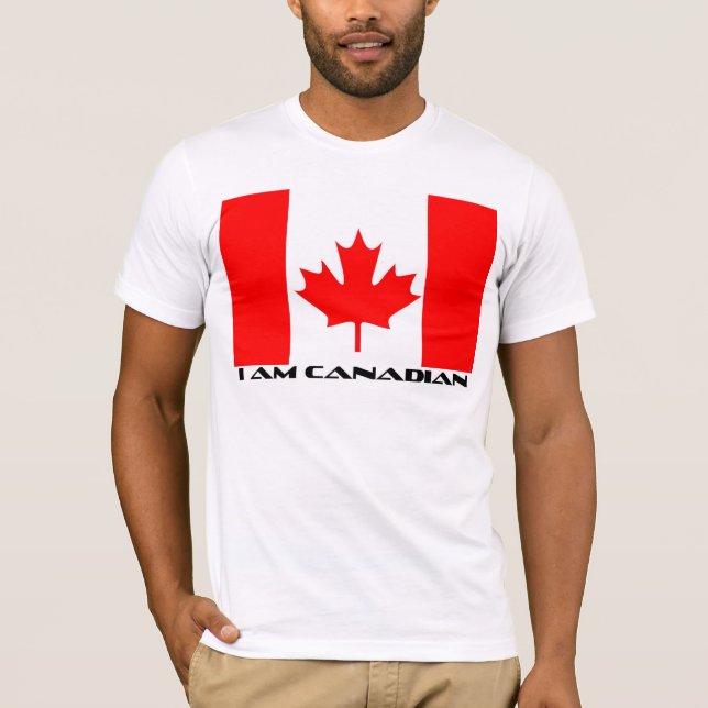 Camiseta Soy canadiense (Anverso)
