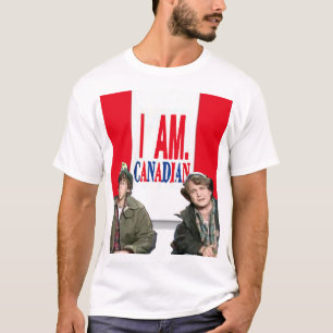 Camiseta Soy canadiense - Bob y Doug McKenzie Vintage