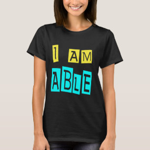 Camiseta Soy Capaz De Apoyar El Síndrome De Caída De Maestr