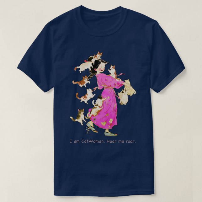 Camiseta Soy Catwoman 1 (Diseño del anverso)