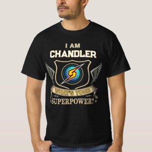 Camiseta Soy CHANDLER ¿Cuál es tu superpoder