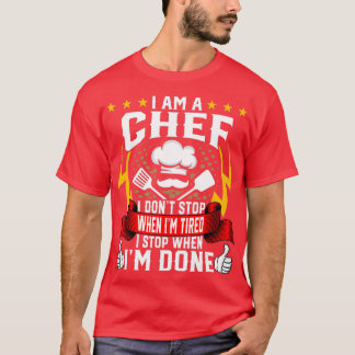 Camiseta Soy chef cocinero cocinero sous chef jefe de cocin
