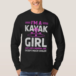 Camiseta Soy Chica De Kayak Para Un Deporte Acuático