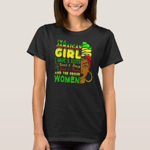 Camiseta Soy Chica Jamaiquina Orgullosa Mujeres De Jamaica 
