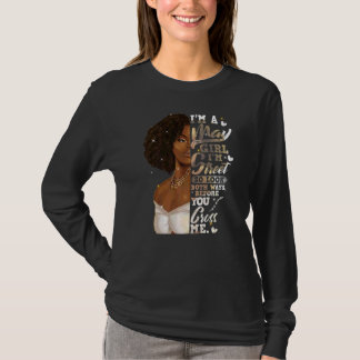 Camiseta Soy Chica negra de la calle, el cumpleaños de la m
