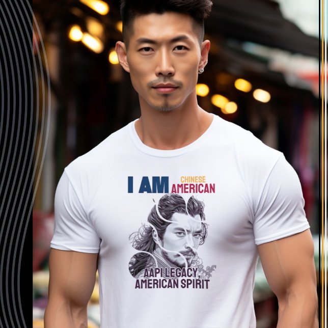 Camiseta Soy chino-estadounidense (hombre) - Legado AAPI (Subido por el creador)