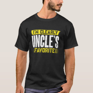 Camiseta Soy claramente el sobrino divertido favorito del t